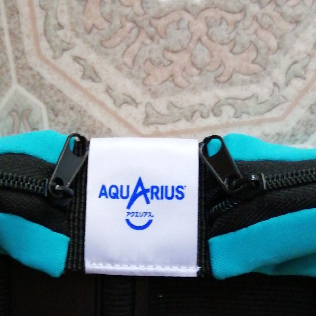 ●コカ・コーラ AQUARIUS ウエストポーチ ランニングポーチ スポーツ/アウトドアのランニング(その他)の商品写真