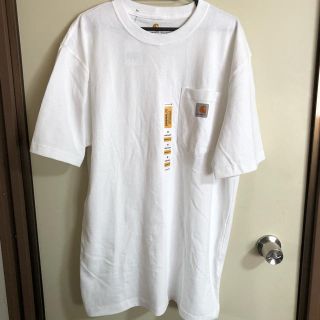 カーハート(carhartt)のカーハート　白　Tシャツ(Tシャツ/カットソー(半袖/袖なし))