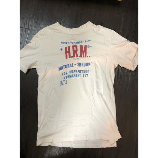 ハリウッドランチマーケット(HOLLYWOOD RANCH MARKET)のHRM ハリラン ロゴTシャツ レア Lサイズ(Tシャツ/カットソー(半袖/袖なし))