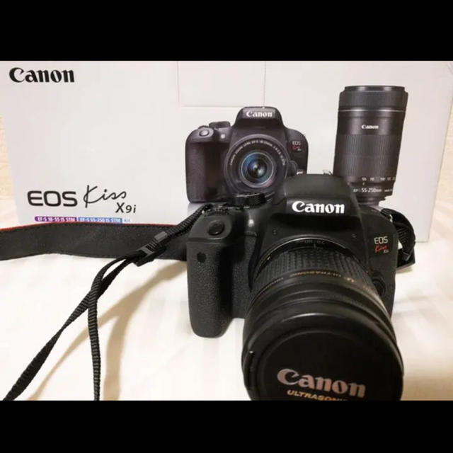 【お買得】 Canon - x9i kiss eos すぐ使える！一眼レフカメラ　Canon デジタル一眼