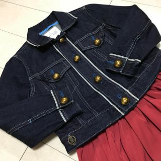 ランバンオンブルー(LANVIN en Bleu)のランバンオンブルー　デニムジャケット(Gジャン/デニムジャケット)