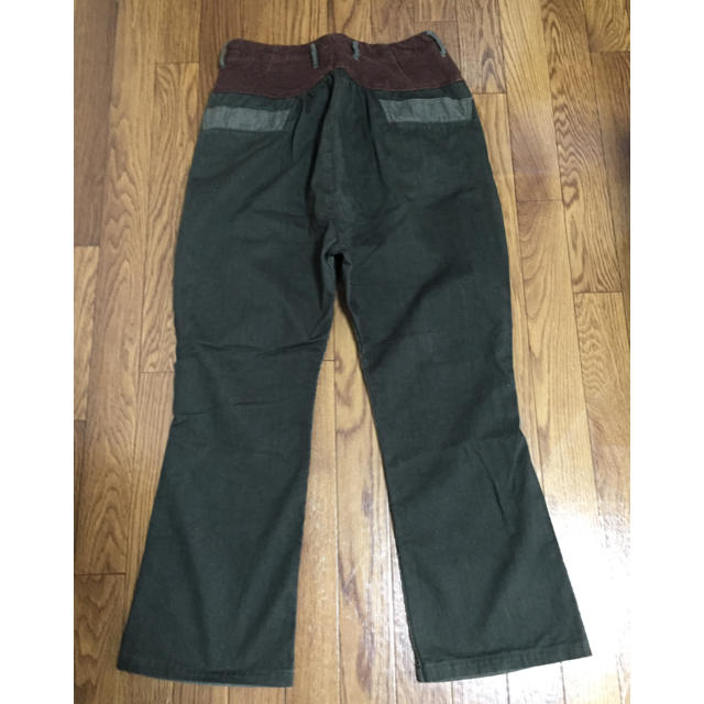 KAPITAL - kapital キャピタル ピエロパンツ サイズ2(M)中古品 深緑2