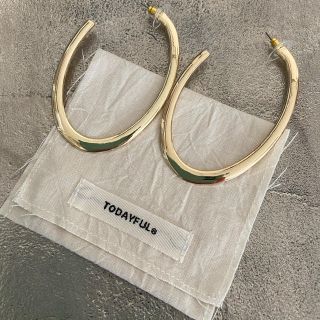 トゥデイフル(TODAYFUL)のTODAYFUL トゥデイフル　ピアス　フィリップオーディベール　ゴールド(ピアス)