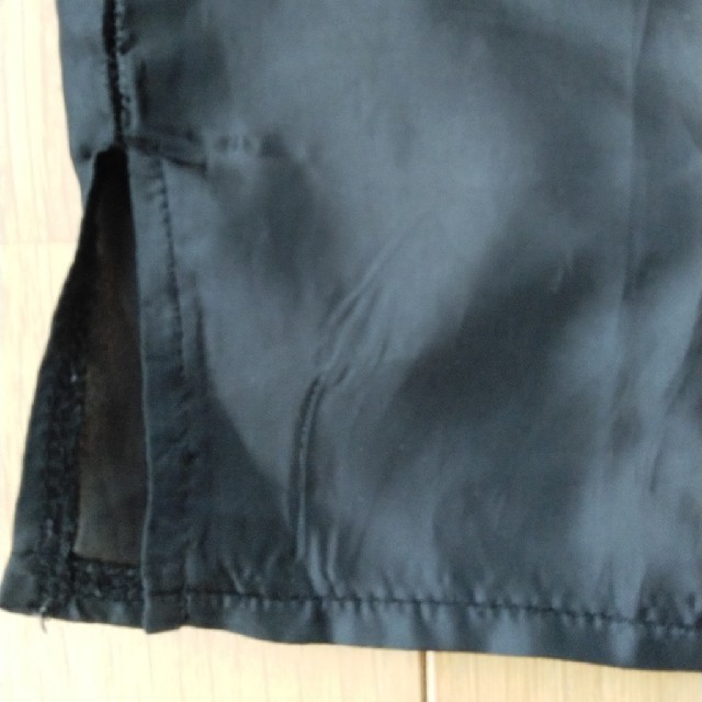 coen(コーエン)の黒ﾍﾟﾁｺｰﾄ(ﾐﾆ丈) レディースのスカート(その他)の商品写真