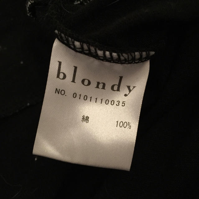 blondy(ブロンディ)の新品タグ付きblondy♡カットソー レディースのトップス(カットソー(長袖/七分))の商品写真