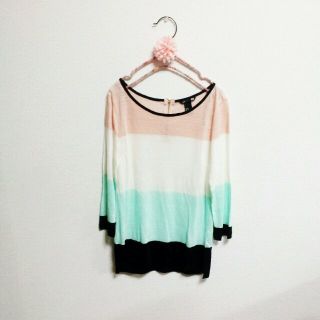 エイチアンドエム(H&M)の♥H&M カットソー♥(カットソー(長袖/七分))