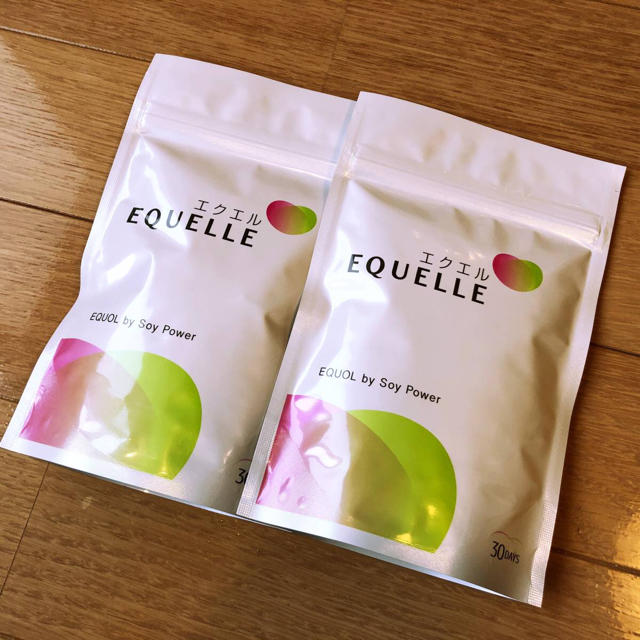 大塚製薬(オオツカセイヤク)の【新品未開封 新品】EQUELLE エクエルパウチ 2袋セット 食品/飲料/酒の健康食品(その他)の商品写真