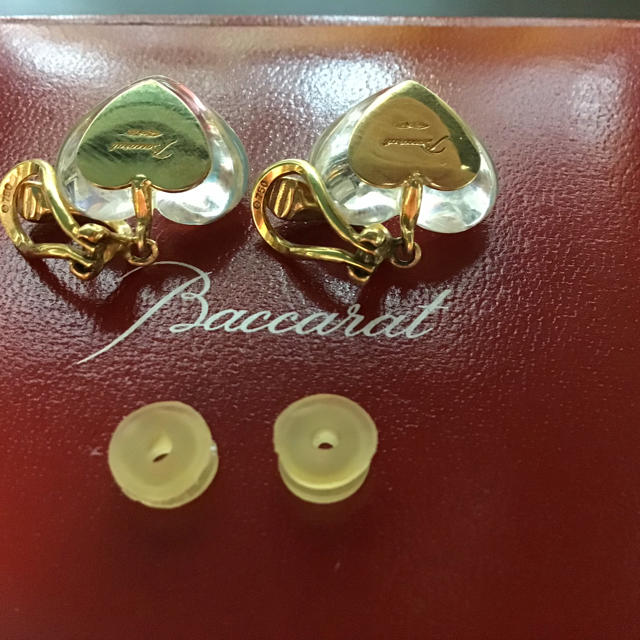 Baccarat A La Folie（アラフォリ）ハート　ピアス　750