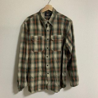 ダブルアールエル(RRL)のRRL チェックシャツ　XL(シャツ)