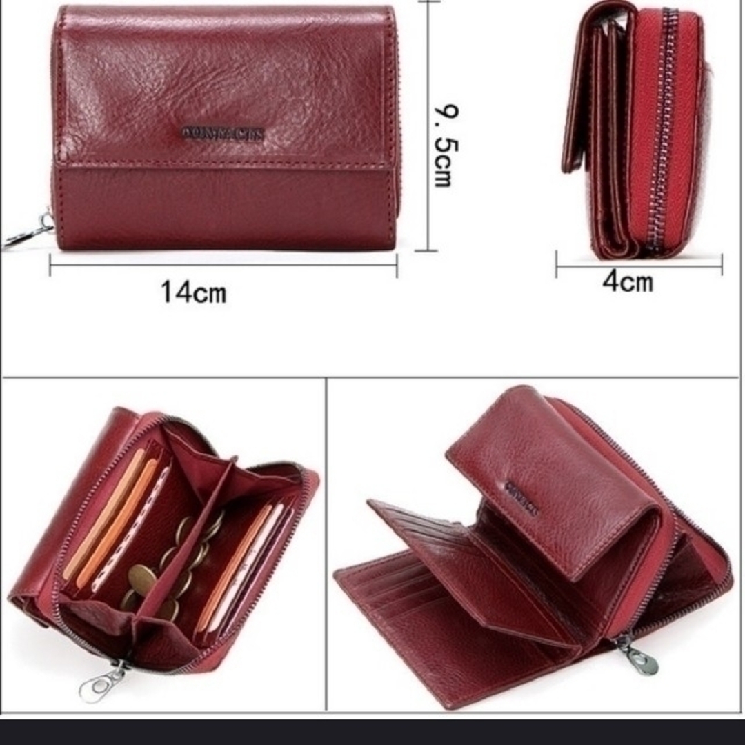 （CONTACTS）多機能レザー財布 メンズのファッション小物(折り財布)の商品写真
