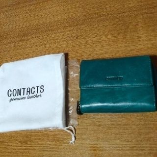 （CONTACTS）多機能レザー財布(折り財布)