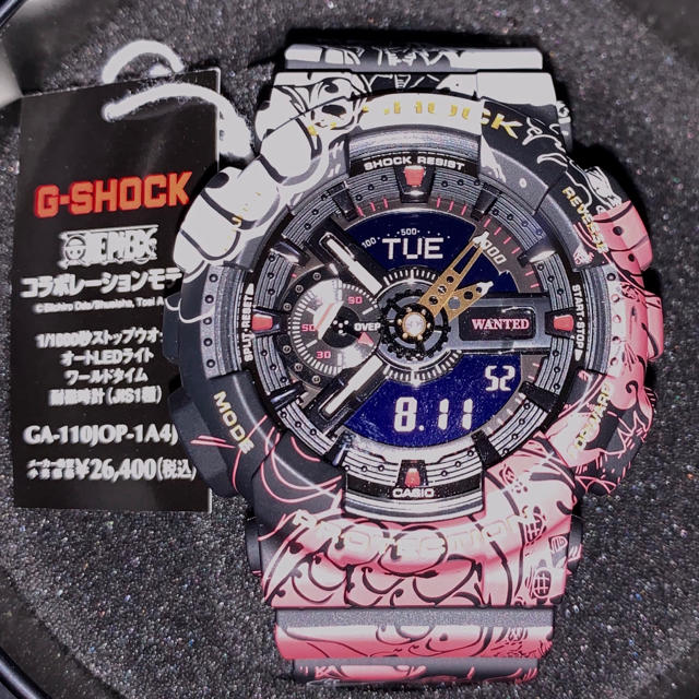 時計G-SHOCK ONE PIECE ワンピース GA-110JOP-1A4JR