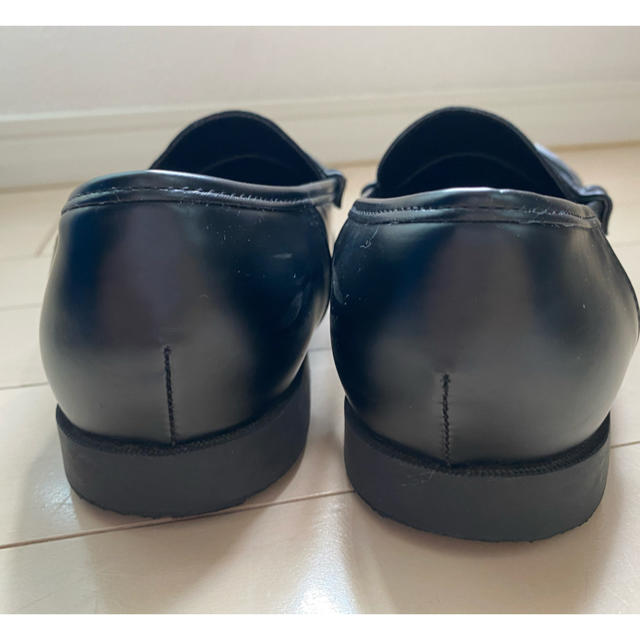 COMME CA ISM(コムサイズム)の23センチローファーブラック キッズ/ベビー/マタニティのキッズ靴/シューズ(15cm~)(ローファー)の商品写真