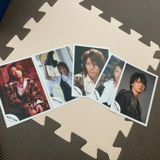 カトゥーン(KAT-TUN)の亀梨和也 KATーTUN 公式生写真  フォトセット 5枚セット(アイドルグッズ)