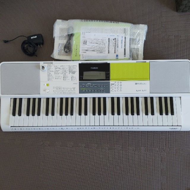 カシオ CASIO 電子キーボード LK-511 光ナビゲーション 61鍵盤 鍵盤