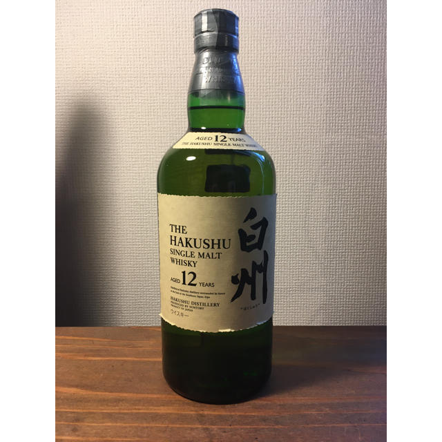 サントリー(サントリー)の白州 12年 箱無し 新品未開封 食品/飲料/酒の酒(ウイスキー)の商品写真