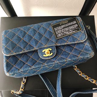 CHANEL - 【超希少】CHANEL♡マトラッセデニムリュックの通販 by るる ...