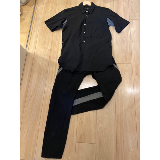 Comme des Garcons Homme Plus ポリ縮 セットアップ Comme des Garcons Homme Plus ポリ縮 セットアップ