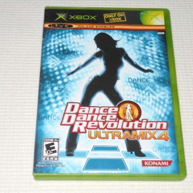 Xbox(エックスボックス)のxbox★DANCE DANCE REVOLUTION ULTRAMIX 4  エンタメ/ホビーのゲームソフト/ゲーム機本体(家庭用ゲームソフト)の商品写真