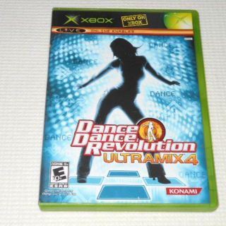 エックスボックス(Xbox)のxbox★DANCE DANCE REVOLUTION ULTRAMIX 4 (家庭用ゲームソフト)