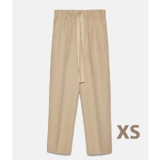 ザラ(ZARA)のZARA ルーズフィットパンツ XSサイズ(カジュアルパンツ)