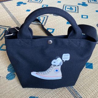 スヌーピー(SNOOPY)のPEANUTS × CONVERSE スヌーピー トートバッグミニ　プラザ限定(トートバッグ)