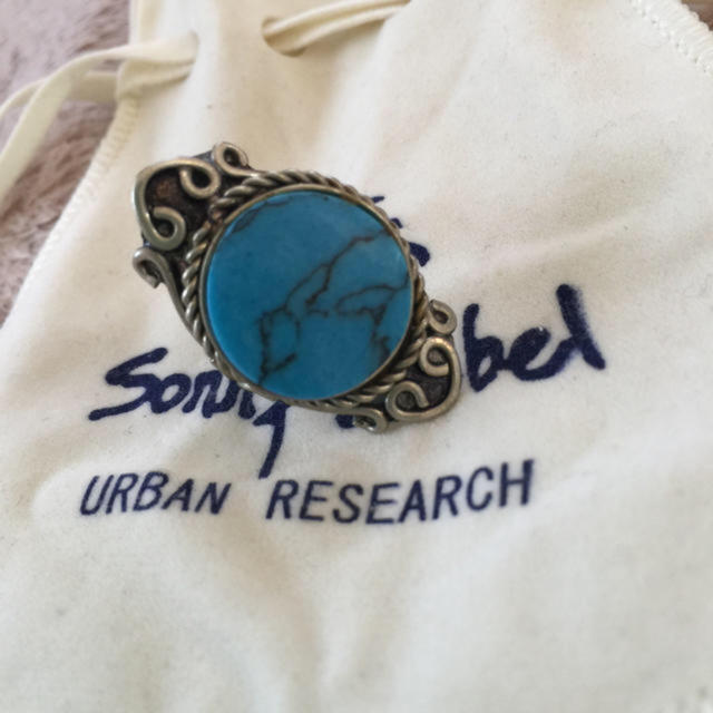 Sonny Label(サニーレーベル)のURBAN RESEARCH Sonny Label シルバーリング ターコイズ レディースのアクセサリー(リング(指輪))の商品写真