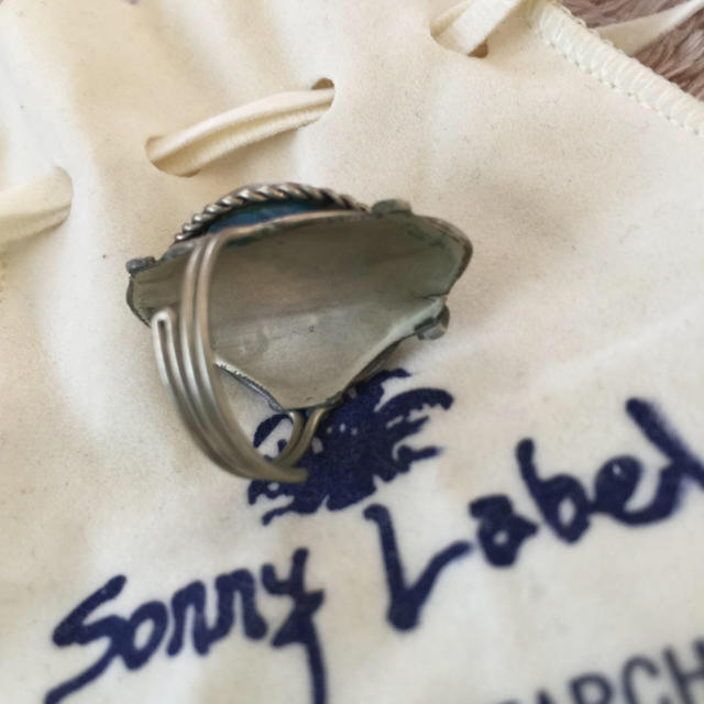 Sonny Label(サニーレーベル)のURBAN RESEARCH Sonny Label シルバーリング ターコイズ レディースのアクセサリー(リング(指輪))の商品写真