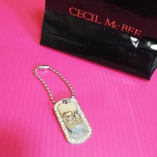 セシルマクビー(CECIL McBEE)の新品 ★セシルマクビーCECIL McBEE★激レアノベルティ★CMロゴチャーム(ネックレス)