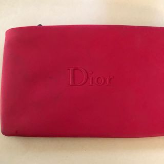 ディオール(Dior)のディオールポーチ　赤(ポーチ)