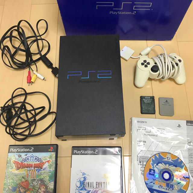 SONY PlayStation2 SCPH-30000【ソフト3本セット】