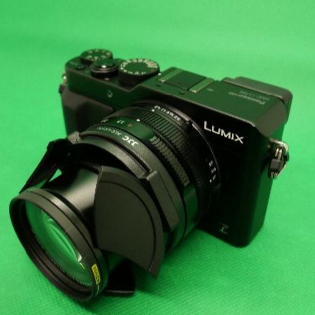 LX100中古品♪ 自動開閉キャップ、保護フィルタ付き コンパクトデジタルカメラ
