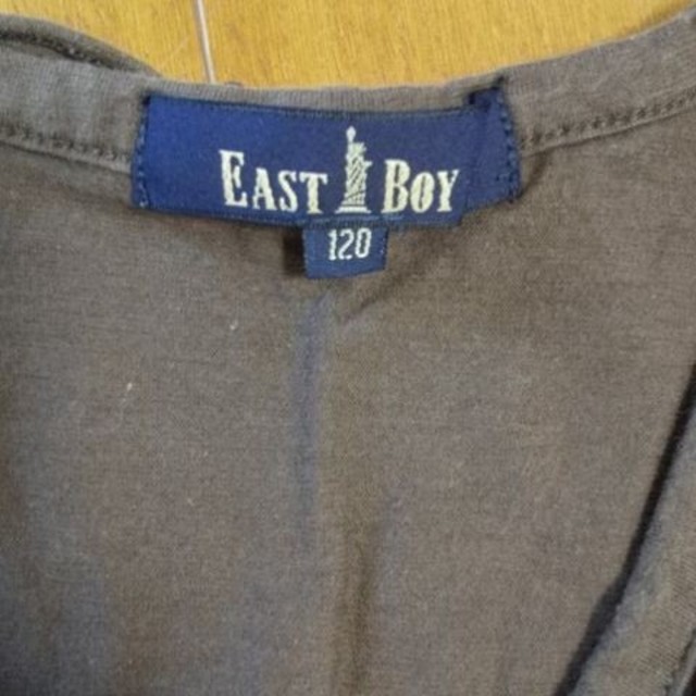 EASTBOY(イーストボーイ)のEAST BOY カーディガン  120 キッズ/ベビー/マタニティのキッズ服女の子用(90cm~)(Tシャツ/カットソー)の商品写真