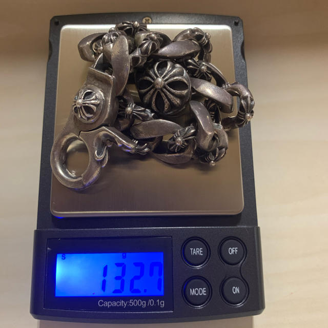 シルバー925 ファンシーブレスレット 132g 刻印あり メンズのアクセサリー(ブレスレット)の商品写真