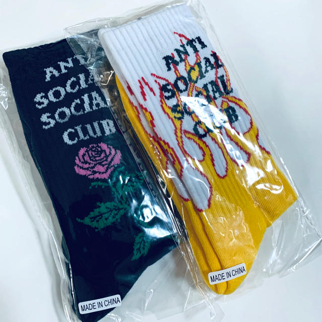 Anti Social Social Club SOCKS メンズのレッグウェア(ソックス)の商品写真