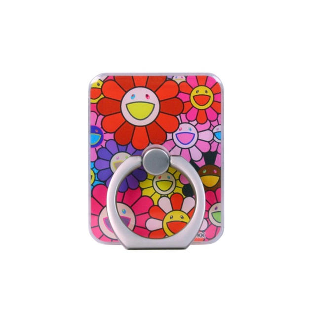 カイカイキキ　Flower Smartphone Ring (Red)