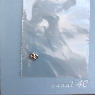 カナルヨンドシー(canal４℃)のcanal4℃  キャッチ(ピアス)