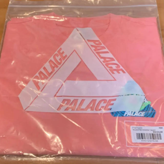 PALACE TRI-ZOOTED SHAKKA TEE PINK M Tシャツ メンズのトップス(Tシャツ/カットソー(半袖/袖なし))の商品写真