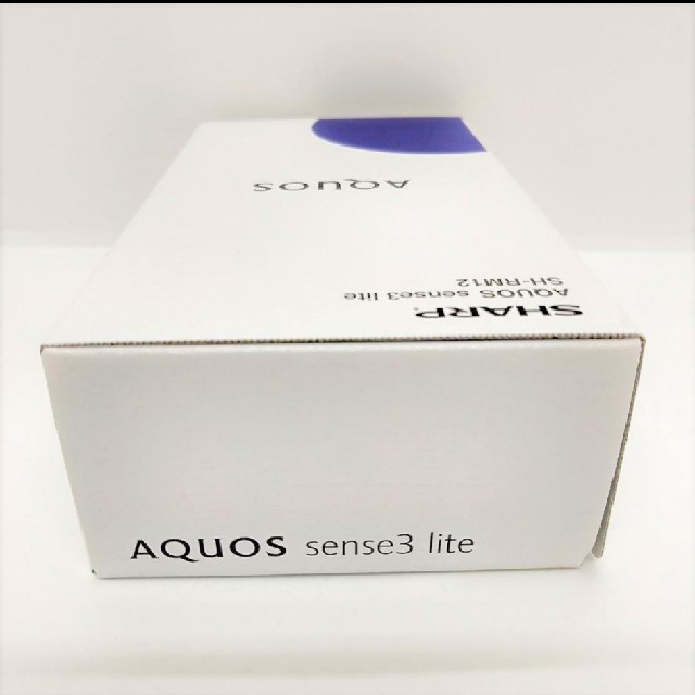 AQUOS(アクオス)の【COO様専用】AQUOS sense3 lite SH-RM12 ブラック スマホ/家電/カメラのスマートフォン/携帯電話(スマートフォン本体)の商品写真