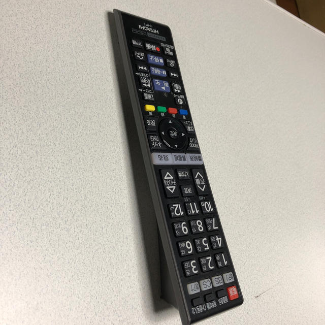 日立(ヒタチ)の日立woo TVリモコン スマホ/家電/カメラのテレビ/映像機器(その他)の商品写真