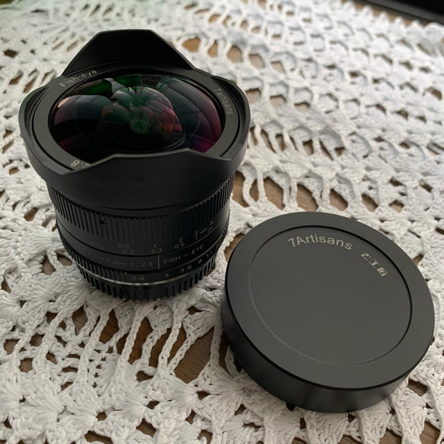 OLYMPUS(オリンパス)の7 Artisans 七工匠 7.5mm f2.8 fish eye  スマホ/家電/カメラのカメラ(レンズ(単焦点))の商品写真