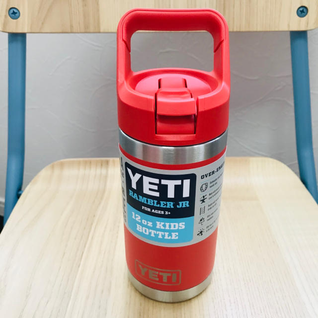 YETI RAMBLER JR. 12OZ KIDS BOTTLE CN RED