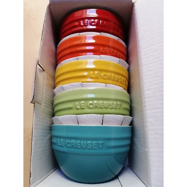 LE CREUSET(ルクルーゼ)のルクルーゼ　ミニボウル　５個セット インテリア/住まい/日用品のキッチン/食器(食器)の商品写真