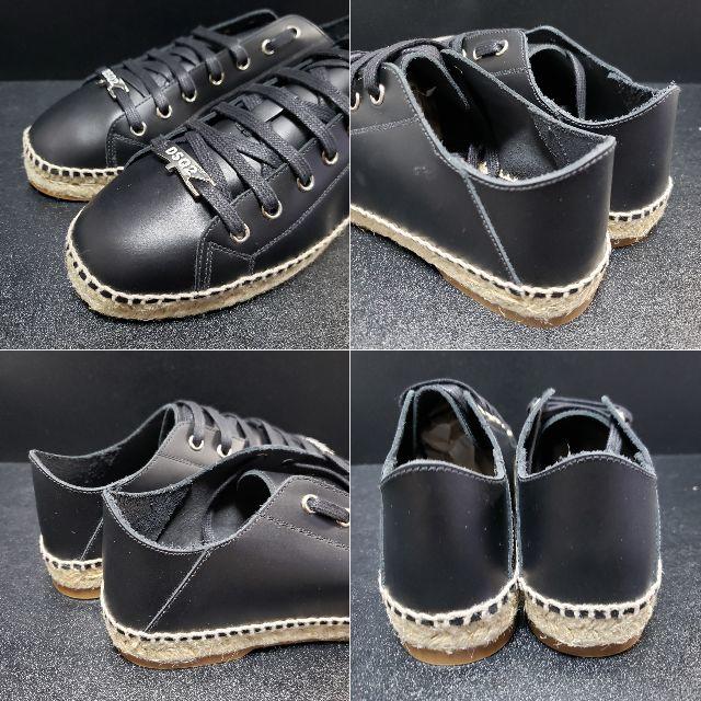 爆買い新作 DSQUARED2 黒 40の通販 by 欧州靴流通センター｜ディースクエアードならラクマ - ディースクエアード（DSQUARED2） エスパドリーユ 新品特価