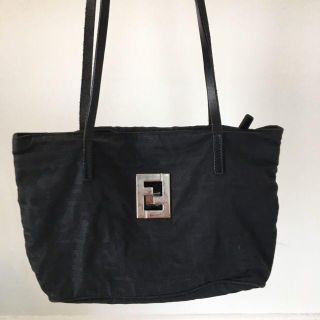 【美品】FENDI フェンディナイロン 台形 ミニトートバッグ