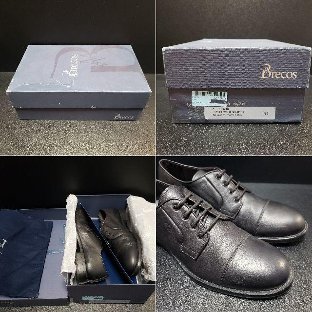 ブレコス（Brecos）イタリア製革靴 黒 41
