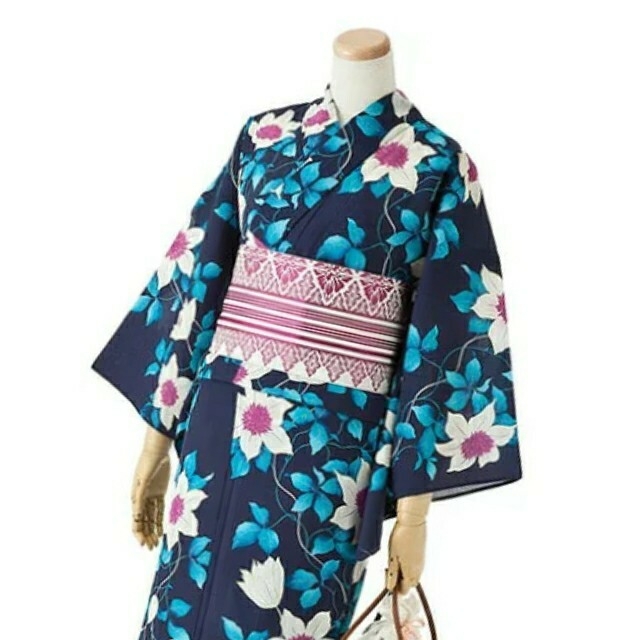 人気SALEHOT 新品 定価¥41800 撫松庵 しつけ糸付き 浴衣 セオアルファ