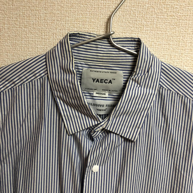 YAECA(ヤエカ)のYAECA コンフォートシャツ ストライプ Mサイズ メンズのトップス(シャツ)の商品写真