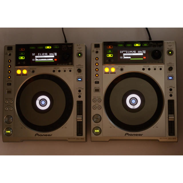 2台　パイオニア-　美品】Pioneer　CDJ-850