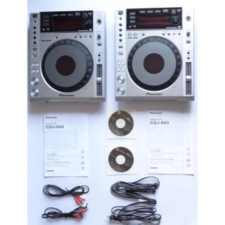 パイオニア(Pioneer)の【美品】Pioneer CDJ-850 2台 パイオニア(CDJ)